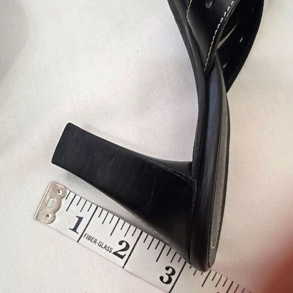 Y2k franco sarto Leathet mules 9 - Picture 5 of 8